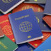 pasaportes y sus colores