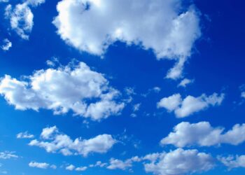 cielo azul
