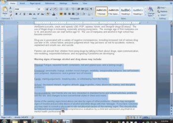 Cómo utilizar Autosummarize de Microsoft Word para resumir texto en español