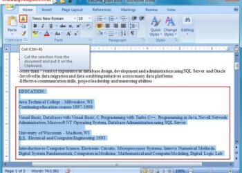 microsoft word