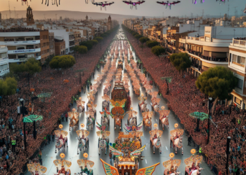 Desfile de Carrozas y Espectáculo de Drones: Eventos Destacados del Domingo de San Mateo