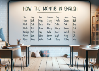 Guía definitiva: Cómo se dicen los meses en inglés para principiantes