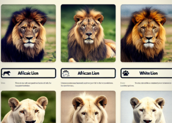 Descubriendo la Majestuosidad de la Naturaleza: Tipos y Especies de León Únicas en el Mundo