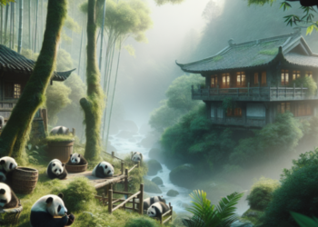 donde viven osos panda