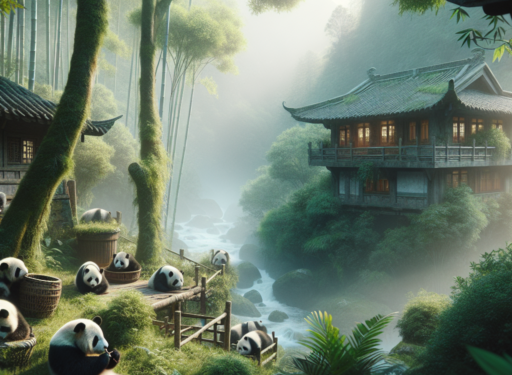 donde viven osos panda
