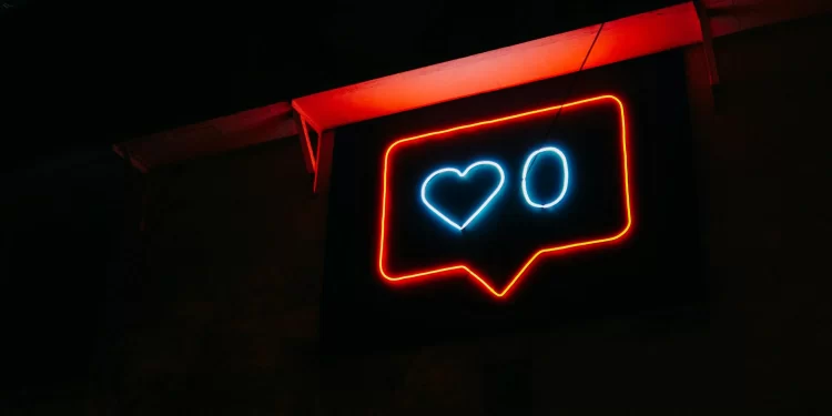 Cartel luminoso de led