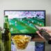 Series streaming televisión sofá entretenimiento ocio digital