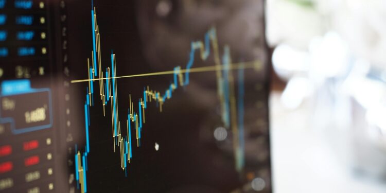 Economía mercado bolsa inversión gráficos finanzas negocios