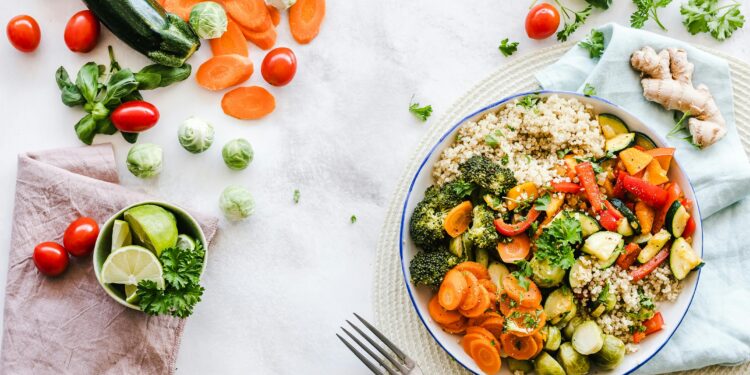 Alimentación saludable dieta equilibrada nutrición verduras frutas salud